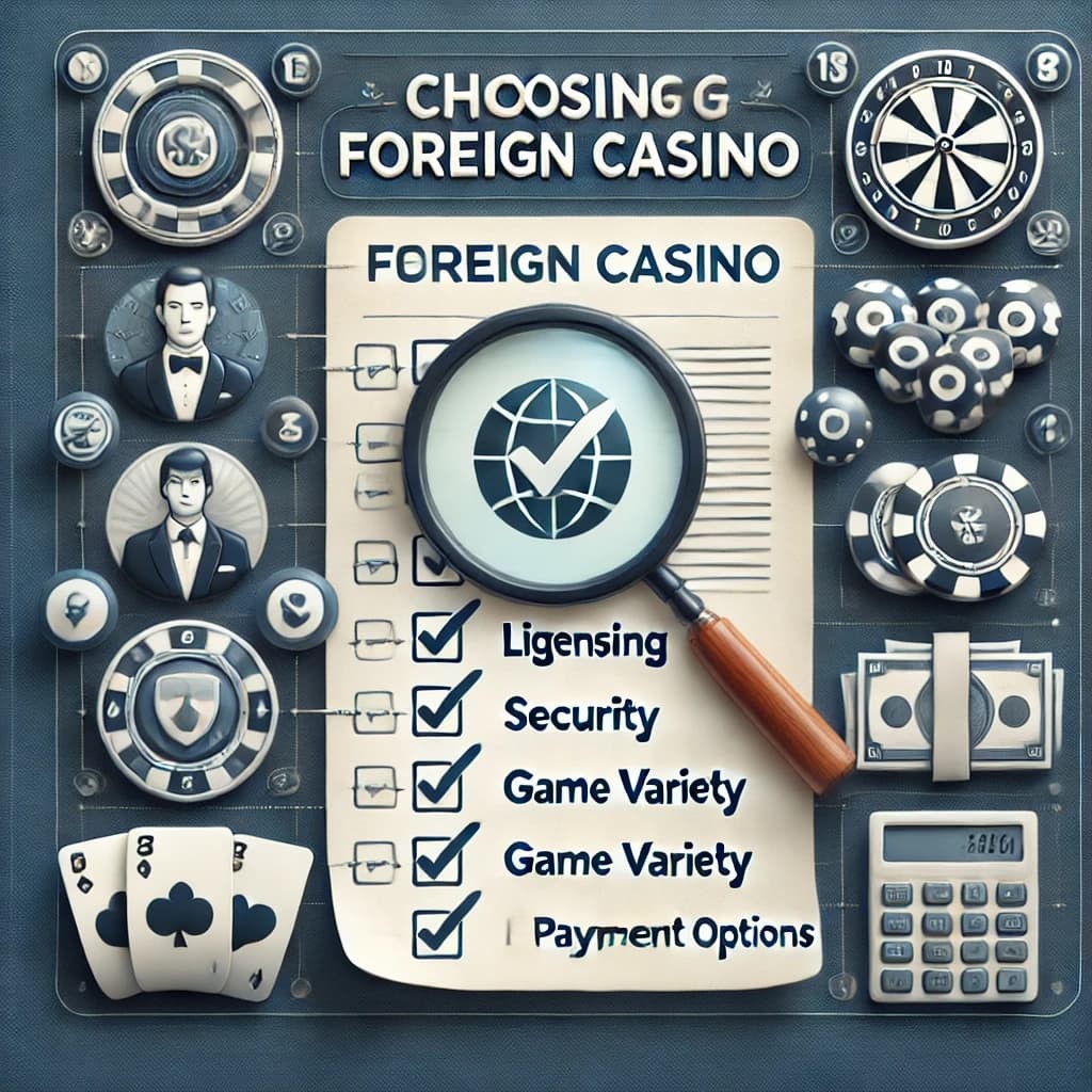 Criteria voor het Kiezen van een Betrouwbaar Buitenlands Casino